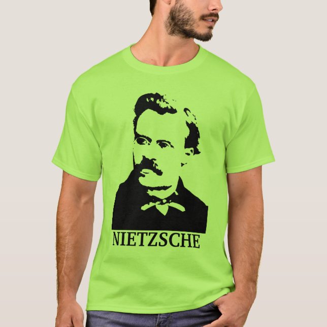 T-shirt Style monochrome 2 de Nietzsche (Devant)