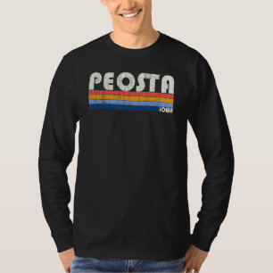 T-shirt Style Peosta Iowa les années 70 80s rétro