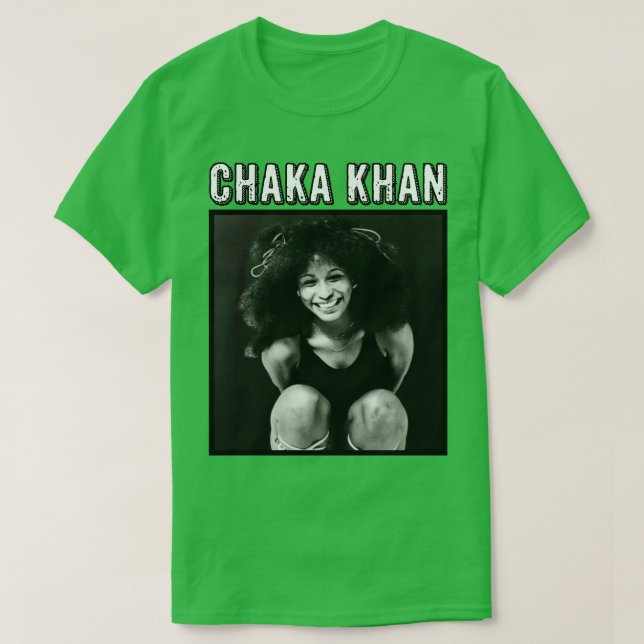 T-shirt Style photo Vintage de Chaka Khan (Design devant)