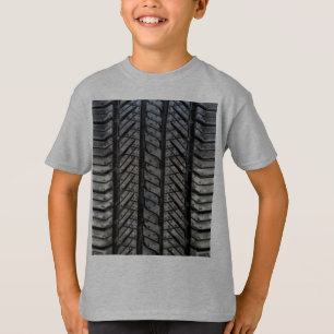 T-shirt Style Pneus en caoutchouc Texture automobile
