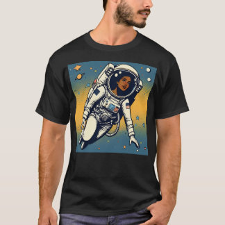T-shirt Style Pop Art Astronaut