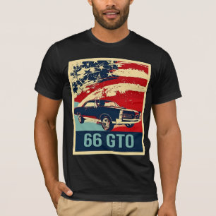 T-shirt Style Pop GTO Pontiac 1966