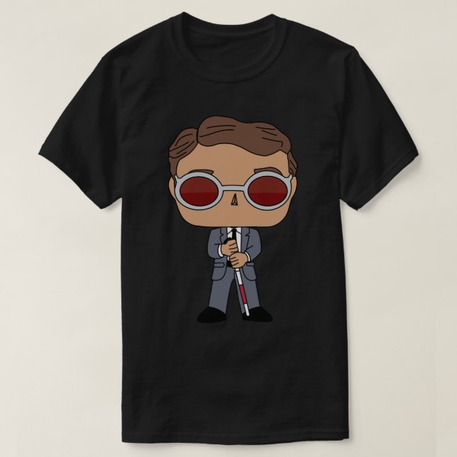 T-shirt style pop murdock mat (Design devant)