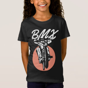 T-Shirt Style Rétro BMX Cool Biker