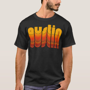 T-shirt Style rétro de Austin Texas Pride