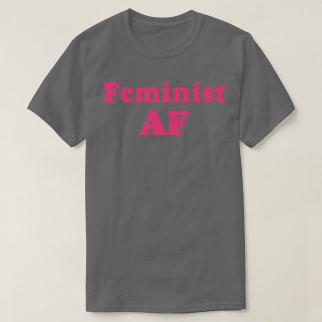 T-shirt Style Rétro Féministe Af Feminisme1413  (Design devant)