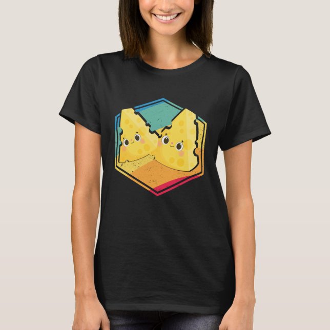 T-shirt Style rétro fromage (Devant)