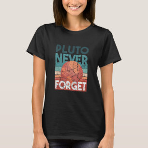 T-shirt Style rétro Science spatiale n'oublions jamais Plu
