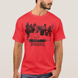T-shirt STYLE RETRO vintage Sparks ROck 60s