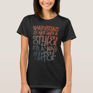 T-shirt Style rigide Rawstyle Gabba Techno Rave Party