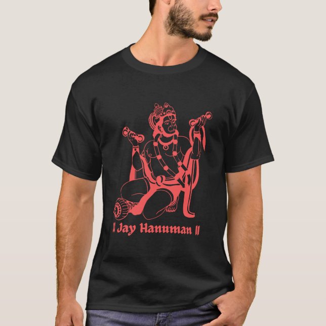 T-shirt Style sacré : Hanuman Graphic Tee (Devant)