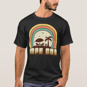 T-shirt Style Sunset Cape Cod Retro