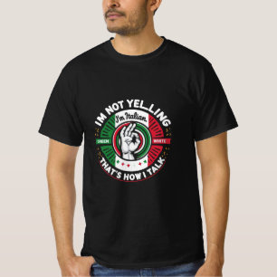 T-shirt Style Talking italien - Tee gras et expressif