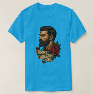 T-shirt style tatouage uniquement vers l'avant