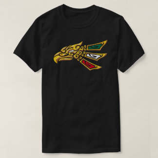 T-shirt Style Tribal Eagle Mexicain Hecho En Mexique