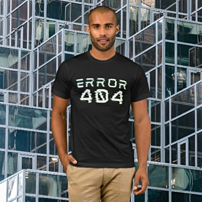 T-shirt Style urbain cool redémarré - Erreur 404 Tech Glit (Créateur téléchargé)
