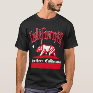 T-shirt Style urbain d'ours de la Californie