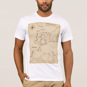 T-shirt Style vintage British Isles Shipping Forecast
