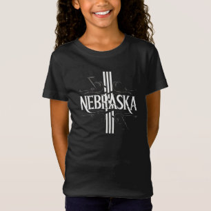 T-Shirt Style vintage Design de texte Nebraska