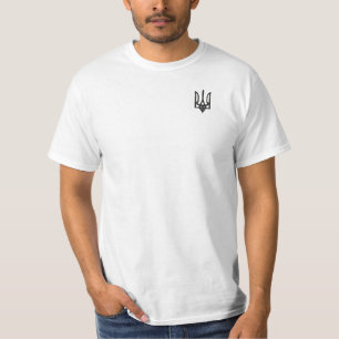 T-shirt Style Zelenskyy   Design trident ukrainien