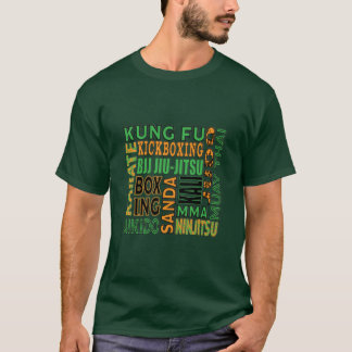 T-shirt Styles des arts martiaux