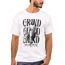 StyleSpeak Tees | T-S Marron Géométrique Nom Perso