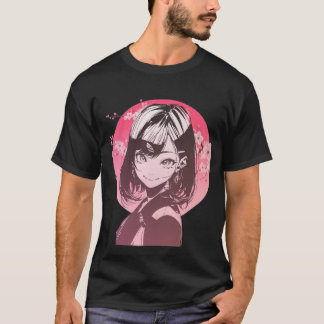 T-shirt Stylish Anime Girl
