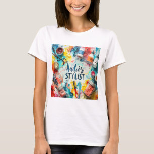 T-shirt Styliste de cheveux Boss - Habilitée Salon Profess