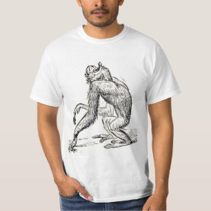 T-shirt Stylo Ink Art Young Ape Gorilla