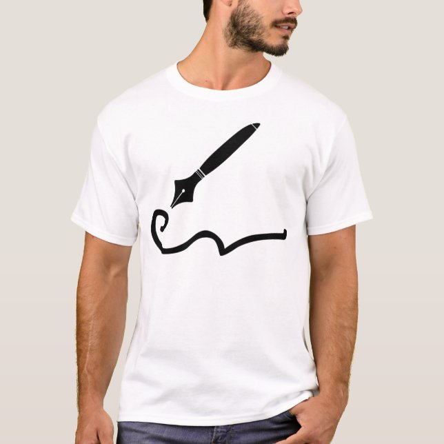 T-shirt Stylo-plume (Devant)