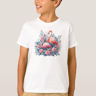 T-shirt Sublimation Flamant rose