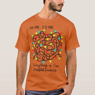 T-shirt Substituer Enseignant Drôle Tout Est Beau Christ
