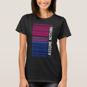 T-shirt Subtil Bisexuel Supposons Rien De Bi Fierté