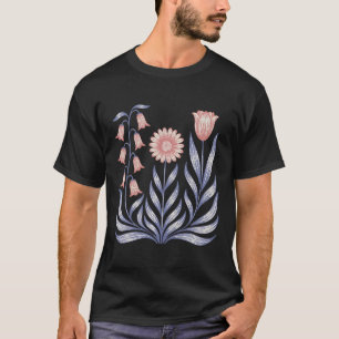 T-shirt Subtil résister Trump Foxglove Daisy Tulip Flower