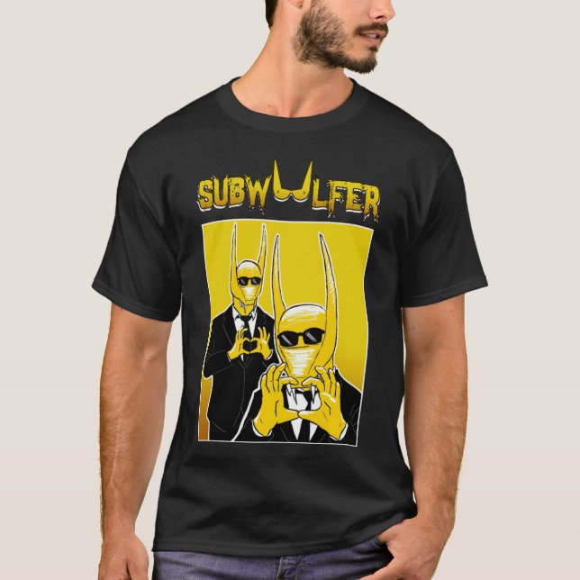 T-shirt subwoolfer give that wolf a banana (Devant)