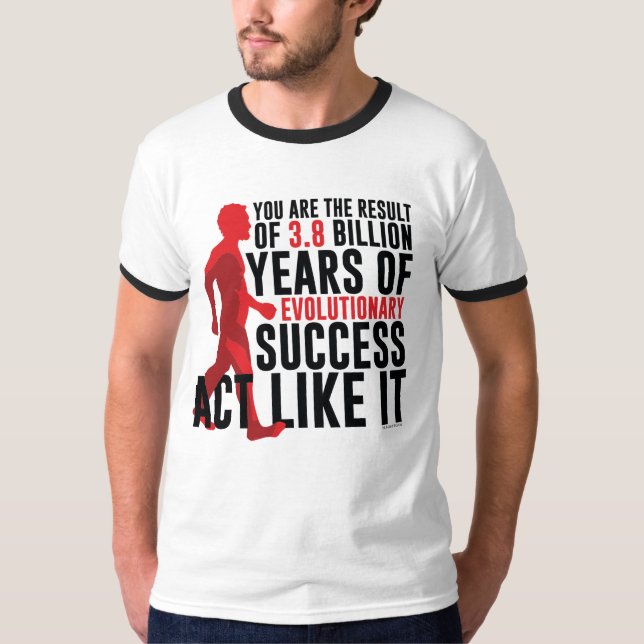 T-shirt Succès évolutionnaire (Devant)