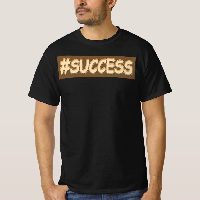 T-shirt "#SUCCESS" Conception sympa. Commandez dès mainten (Devant)