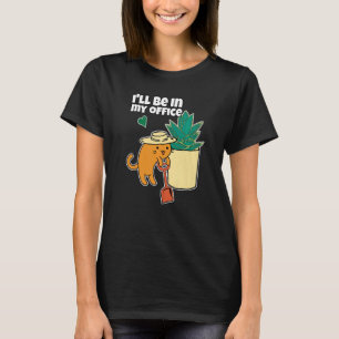 T-shirt Succulent Et Chat Pointé Jardin Plante Sera Dans M