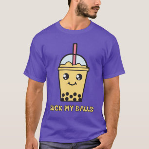 T-shirt Sucez mes boules (le thé de bulle)
