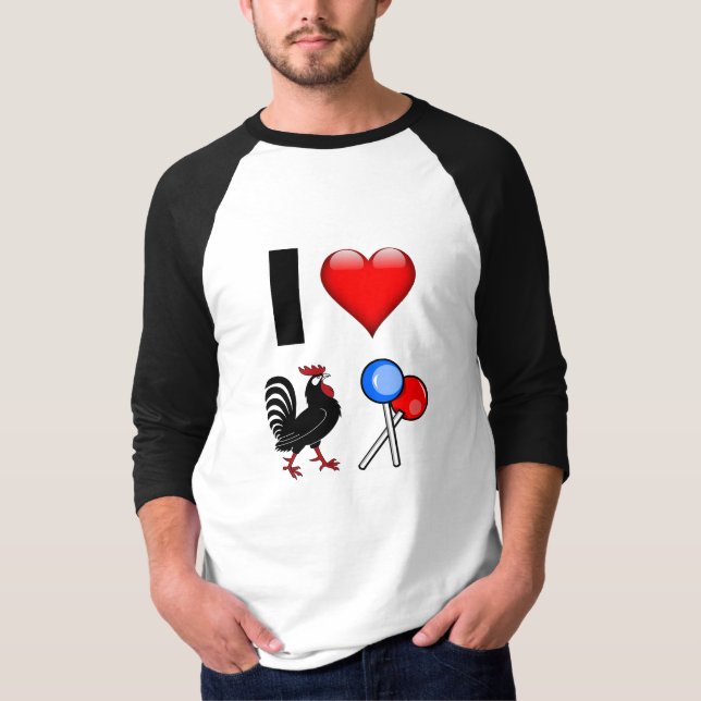 T-shirt Sucker Rooster Novelty (Devant)