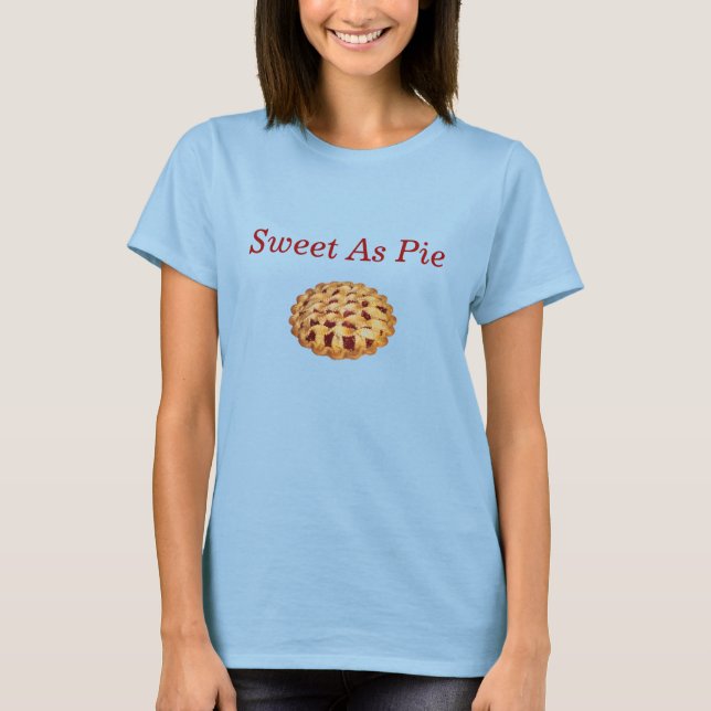 T-shirt Sucre comme tarte (Devant)