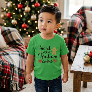 T-shirt Sucré comme un biscuit de Noël