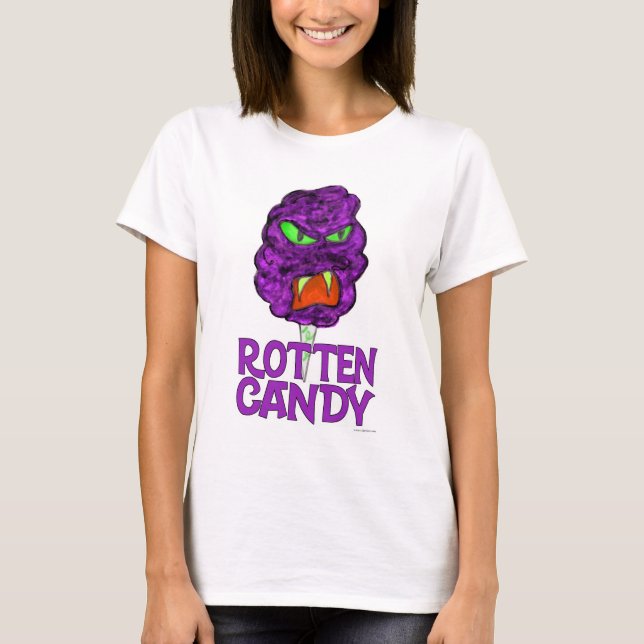 T-shirt Sucré de bonbon pourri Goofy Traite doux Lumière (Devant)