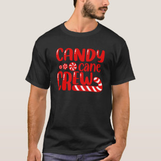 T-shirt Sucre de canne Crew Matching Family Group Candy Lo