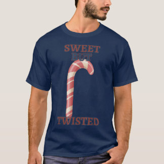 T-shirt Sucre de canne doux mais tordu drôle humoristique