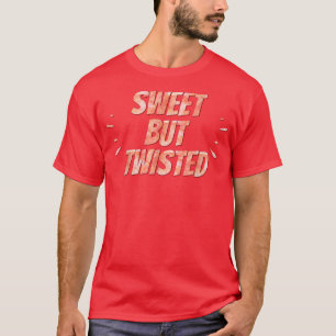 T-shirt Sucre de canne doux mais tordu nouveauté drôle