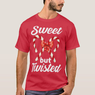 T-shirt Sucre de canne doux mais Twistedpour femmes Enfant