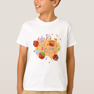 T-shirt Sucre de pomme de bonbon