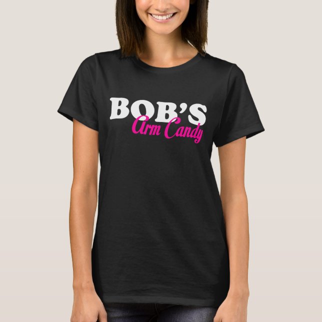 T-shirt Sucrerie de bras de Bob (Devant)