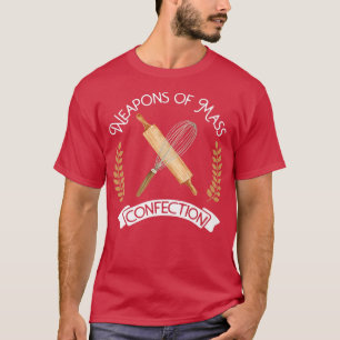 T-shirt Sucres, cuisson, Armes de Confection de Masse